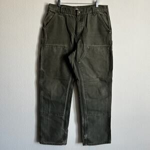 Carhartt B136 MOS green double knee work wear carpenter pants